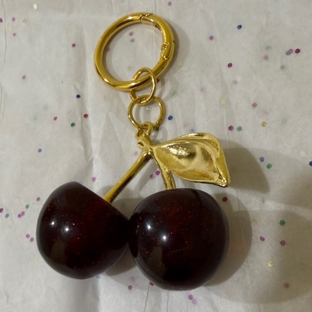 Cherries Bag charms Women’s keychain holder Women’s access